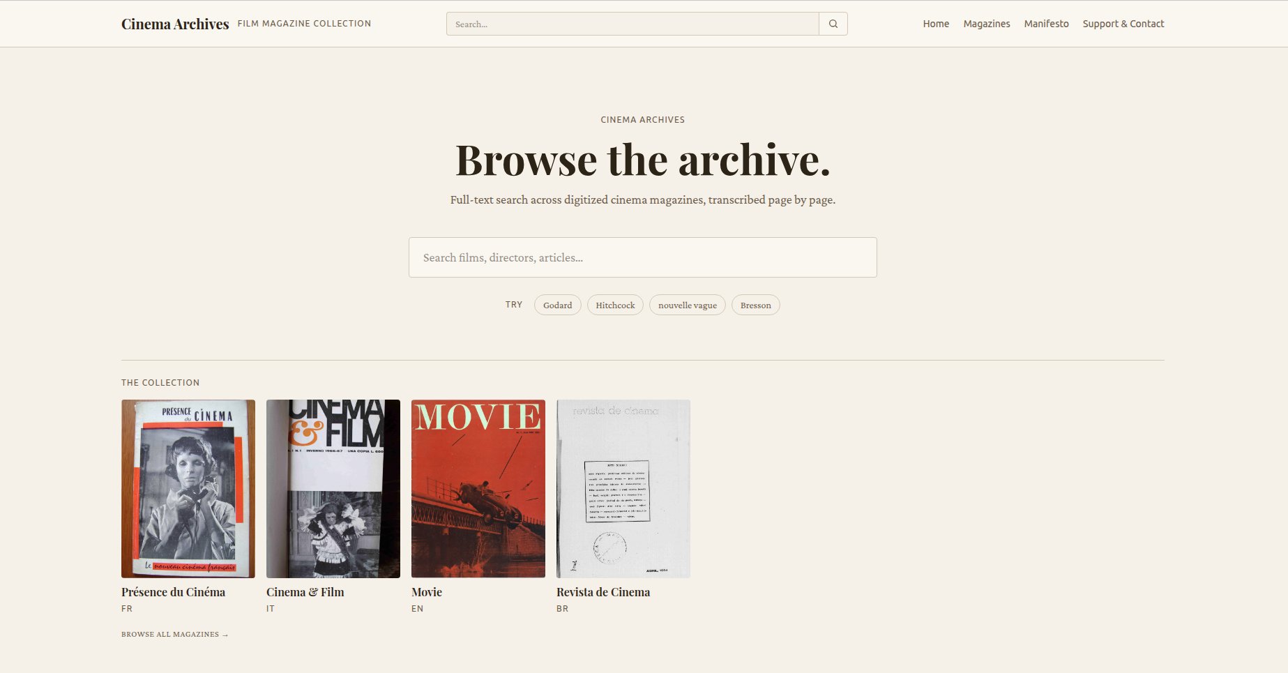 Cinemarchives